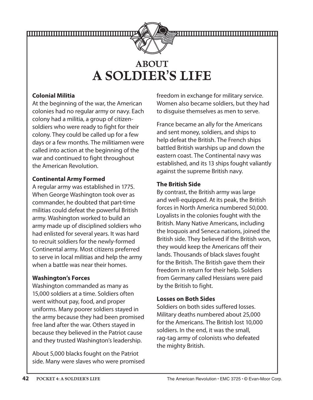 A Soldier's Life