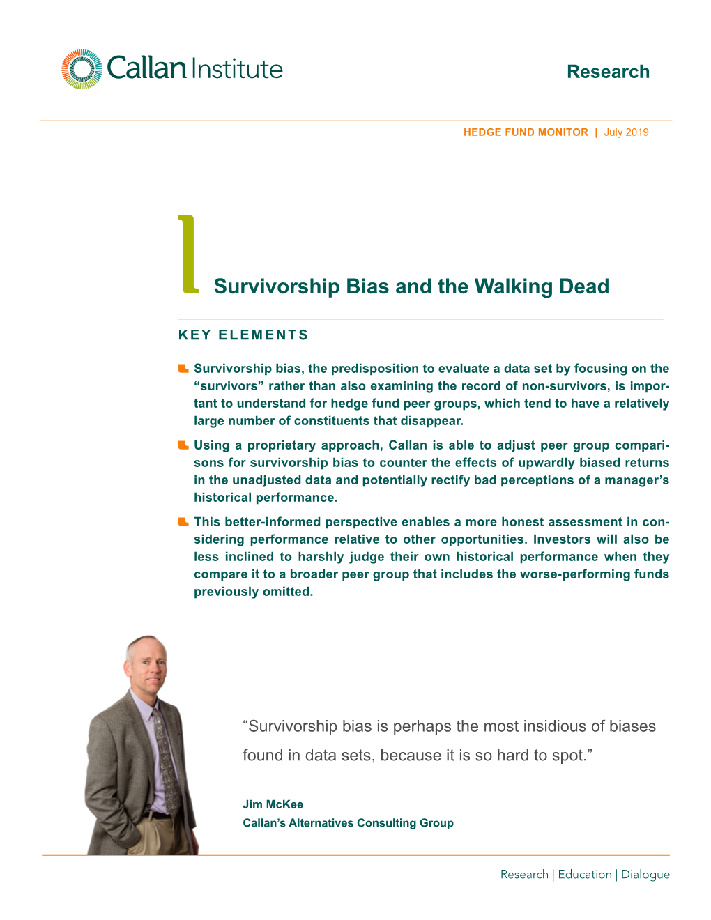 Survivorship Bias and the Walking Dead