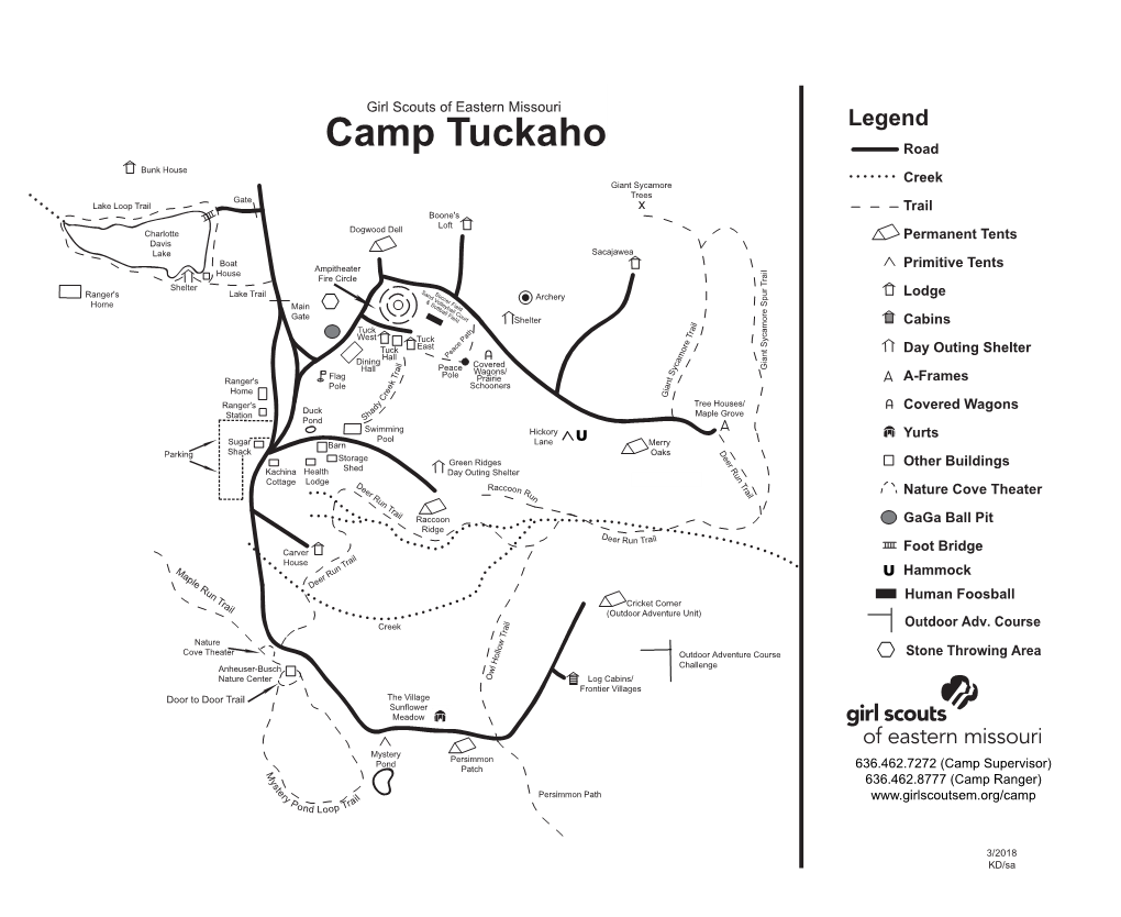 Camp Tuckaho Units