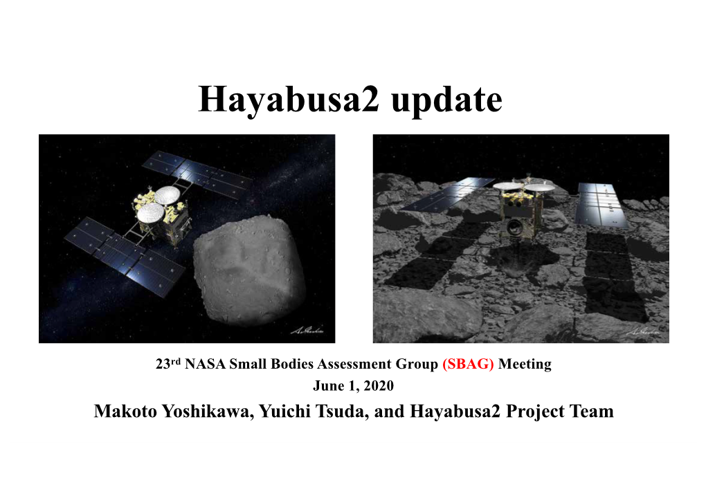 Hayabusa2 Update