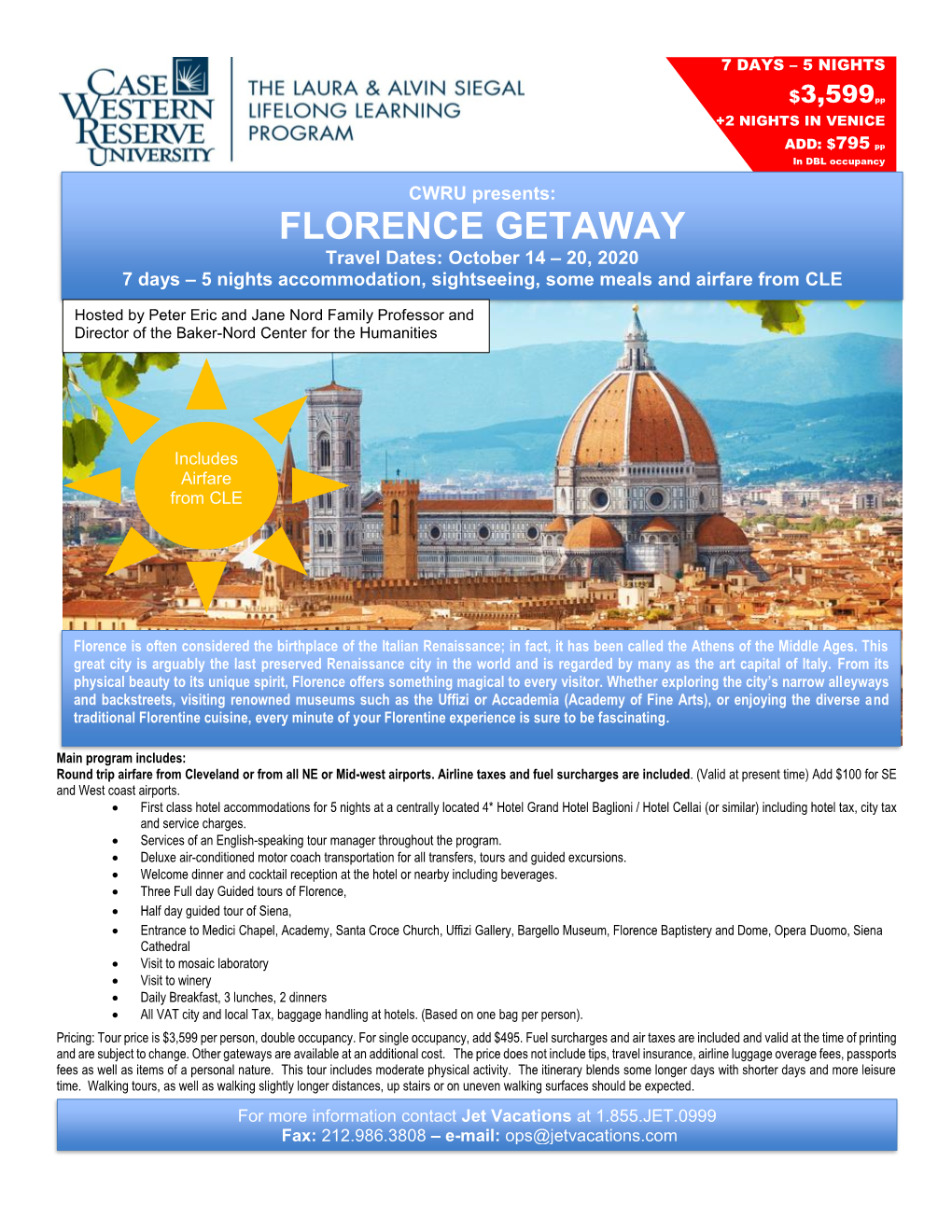 Florence Getaway