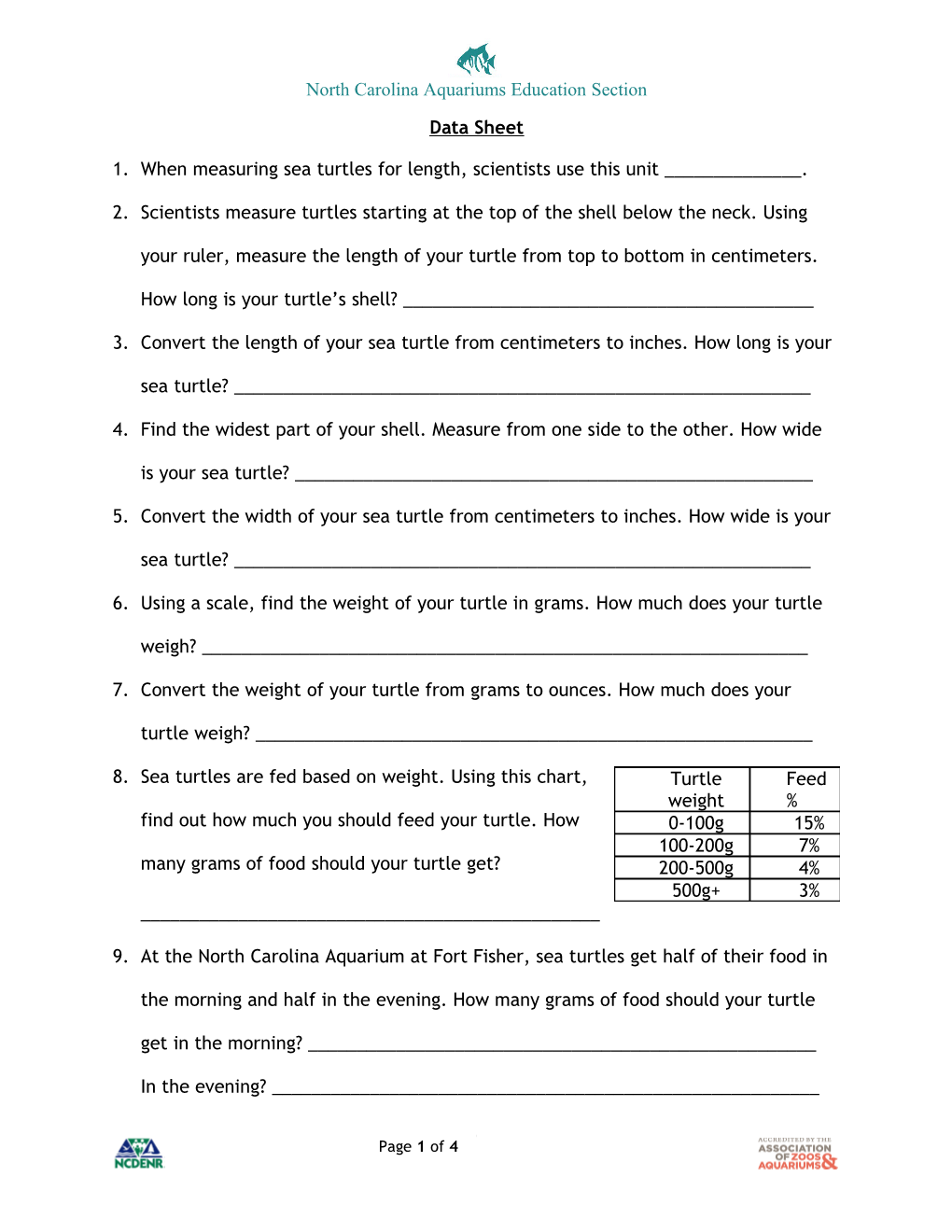 Reptilian Requirements: an Activity on Adaptation