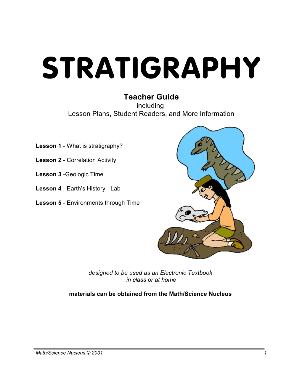 Stratigraphy