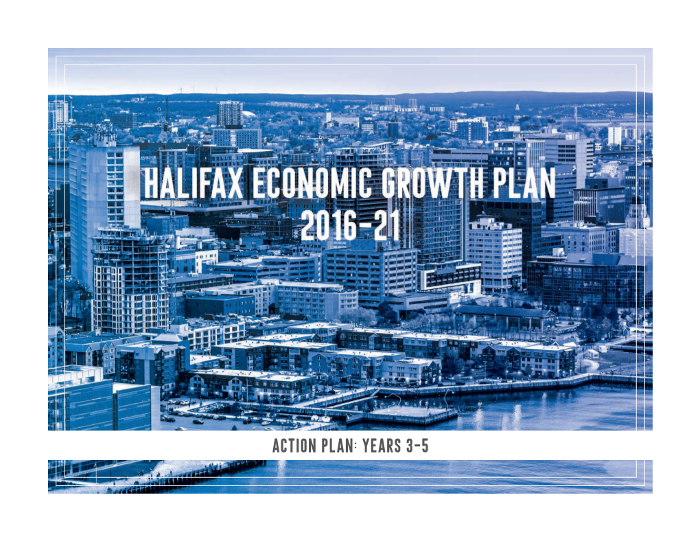 Halifax Economic Growth Plan 2016-21