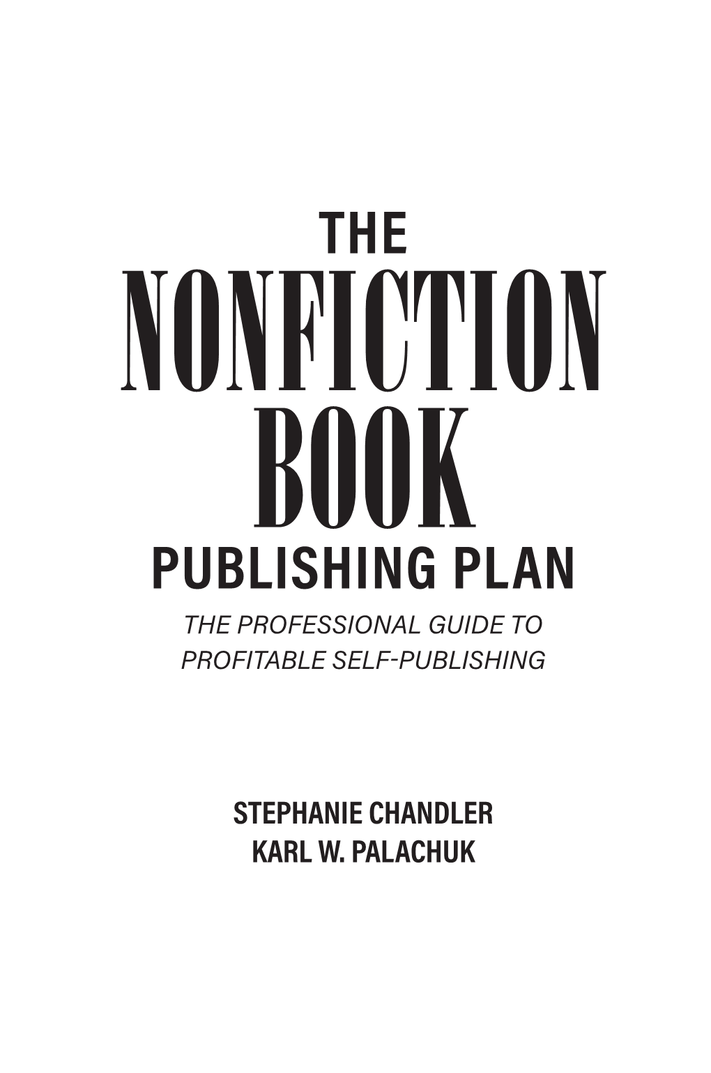 The Publishing Plan