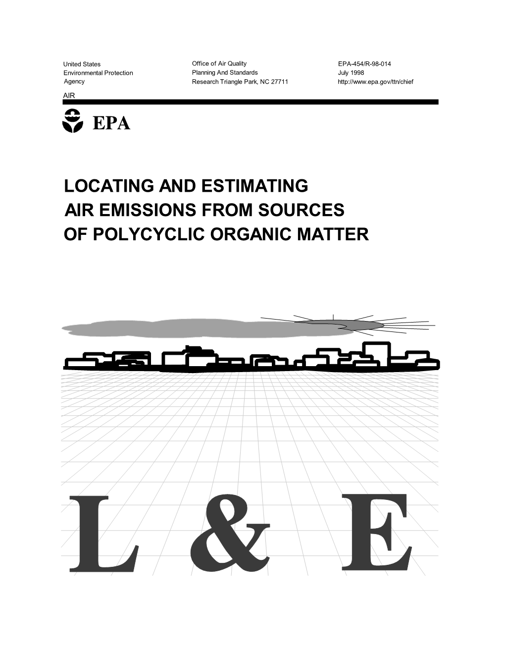 POLYCYCLIC ORGANIC MATTER This Report Has Been Reviewed by the Office of Air Quality Planning and Standards, U.S