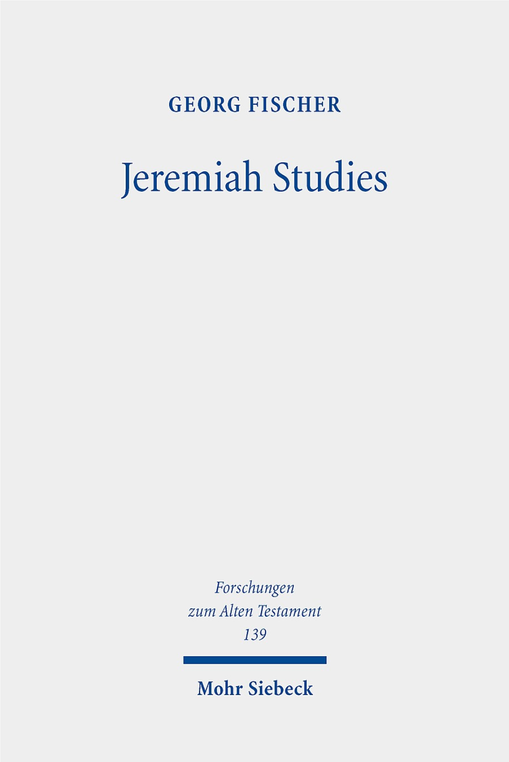 Jeremiah Studies