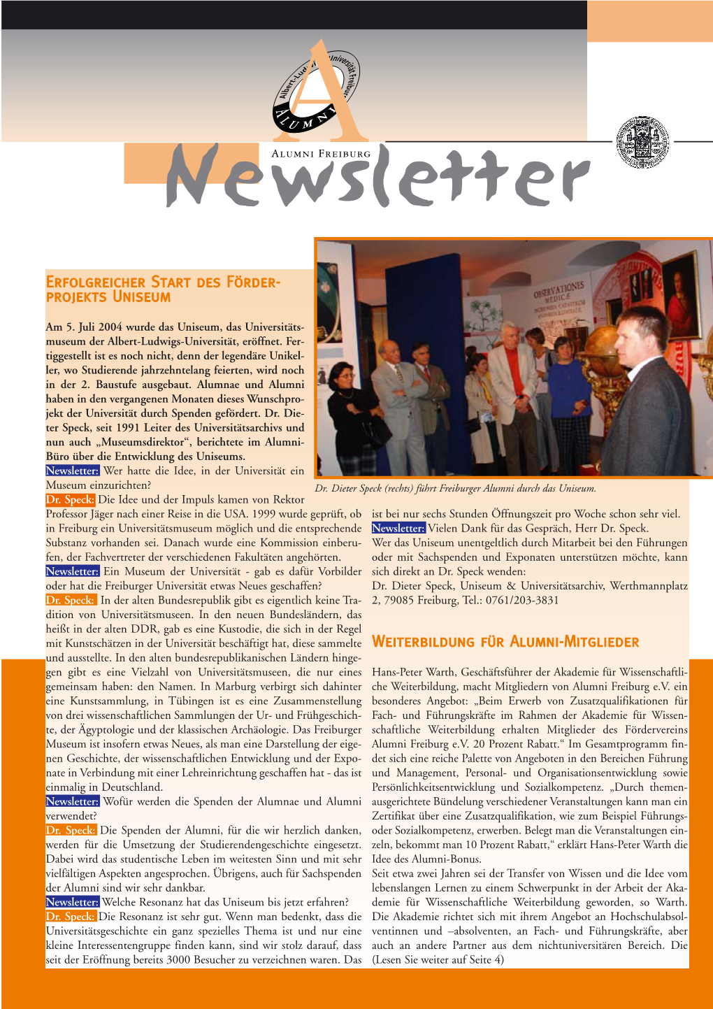 Newsletter 1