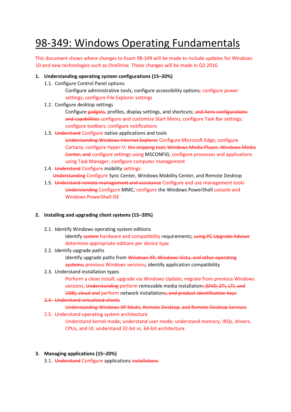 98-349: Windows Operating Fundamentals