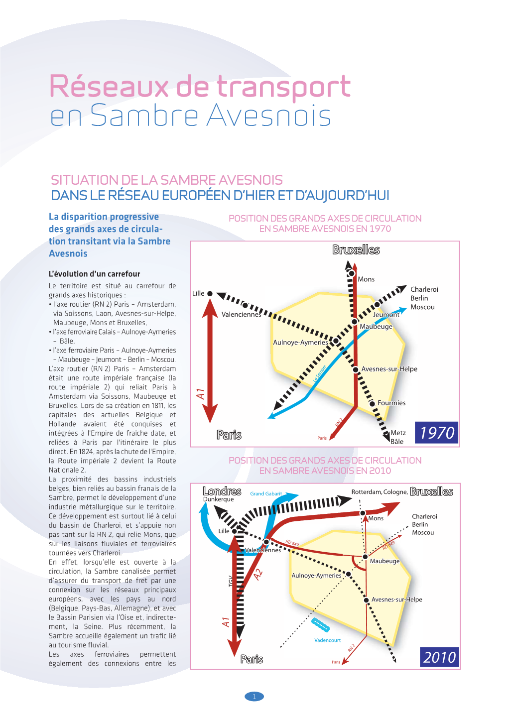 Réseaux De Transport En Sambre Avesnois