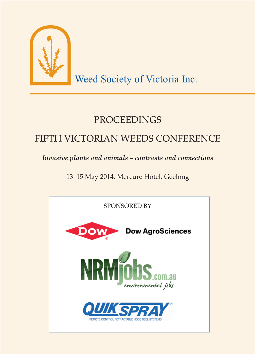 5Th WSV Conference Proceedings 2014