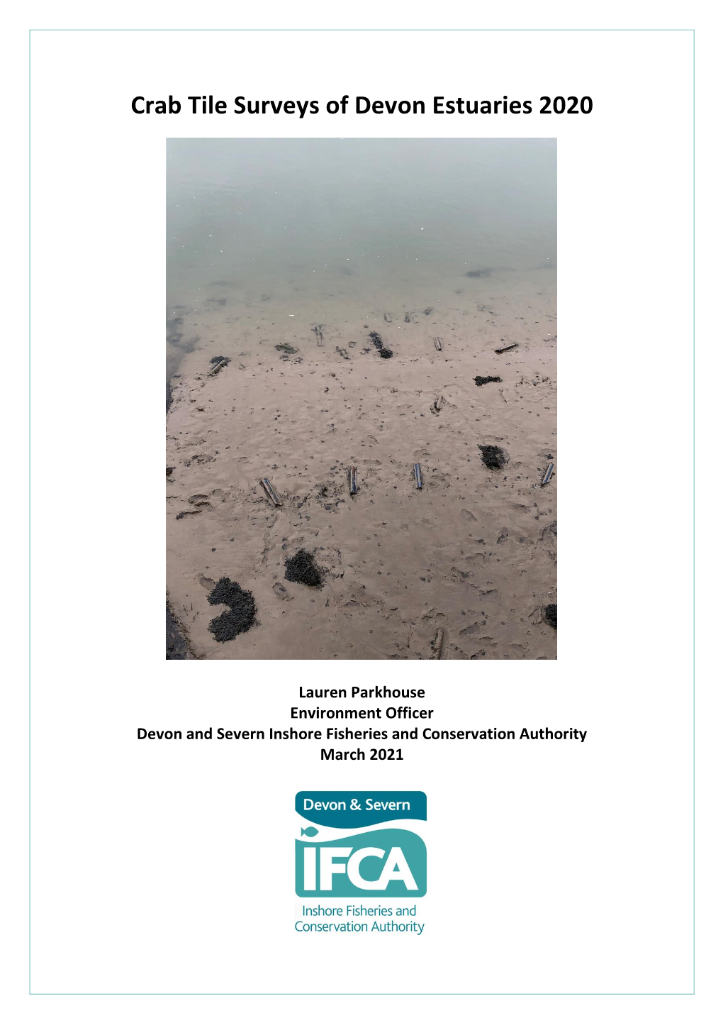 Crab Tile Surveys of Devon Estuaries 2020