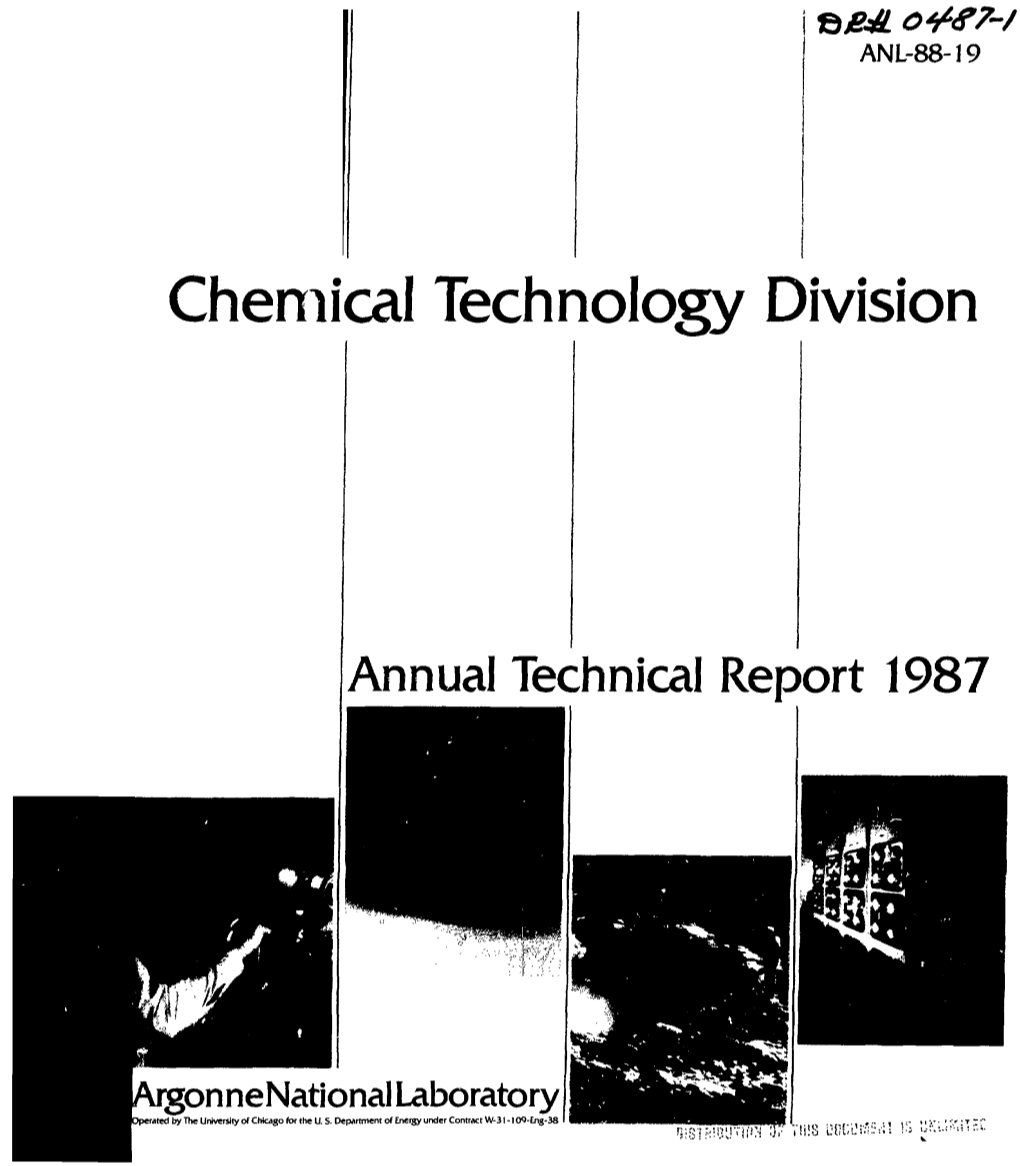 Chemical Technology Division