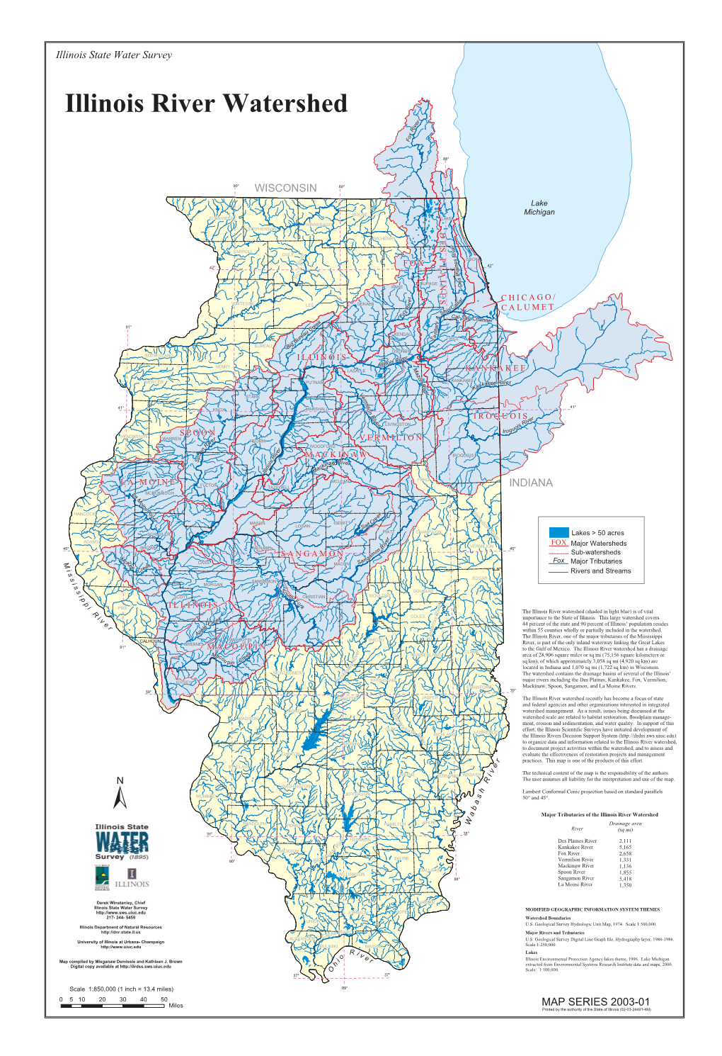 Illinois River Watershed R E Iv R