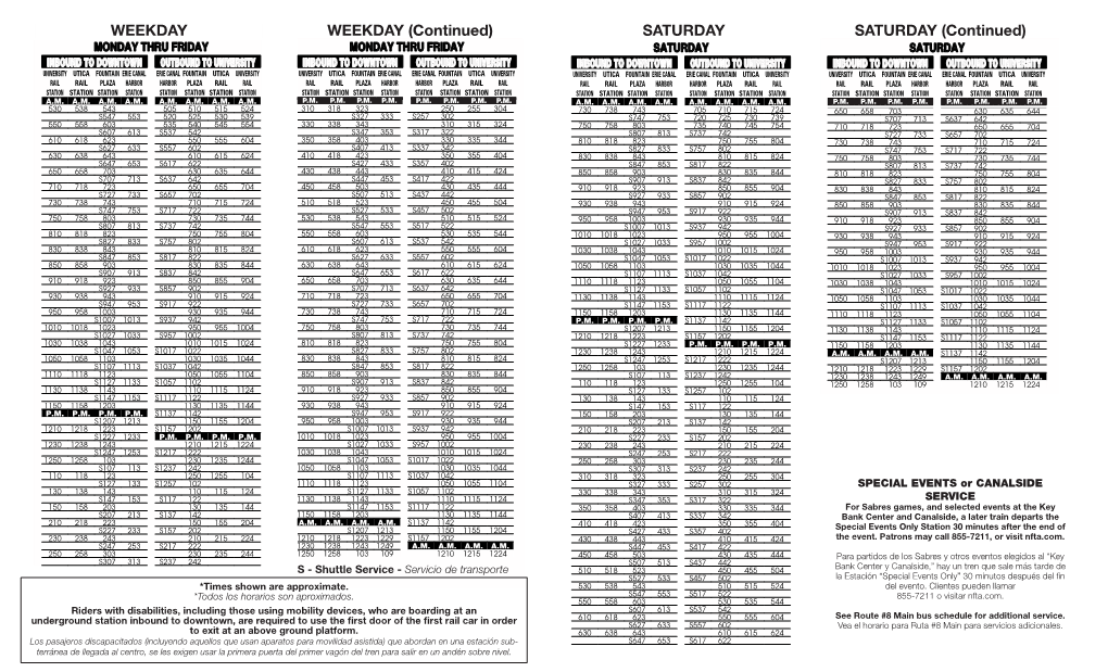 145 Rail Schedule 7/4/21 Copy.Indd