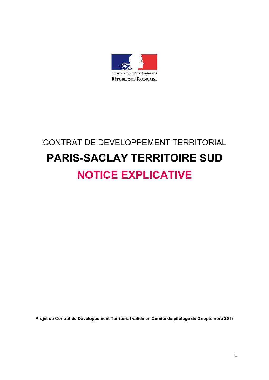 Paris-Saclay Territoire Sud Notice Explicative