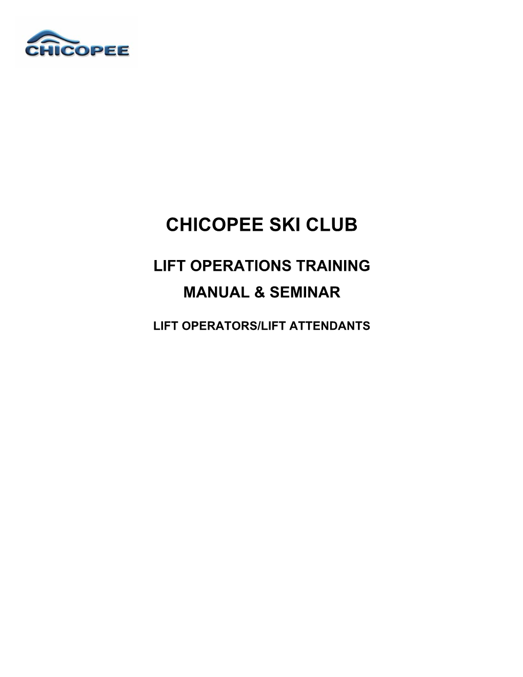 Chicopee Ski Club