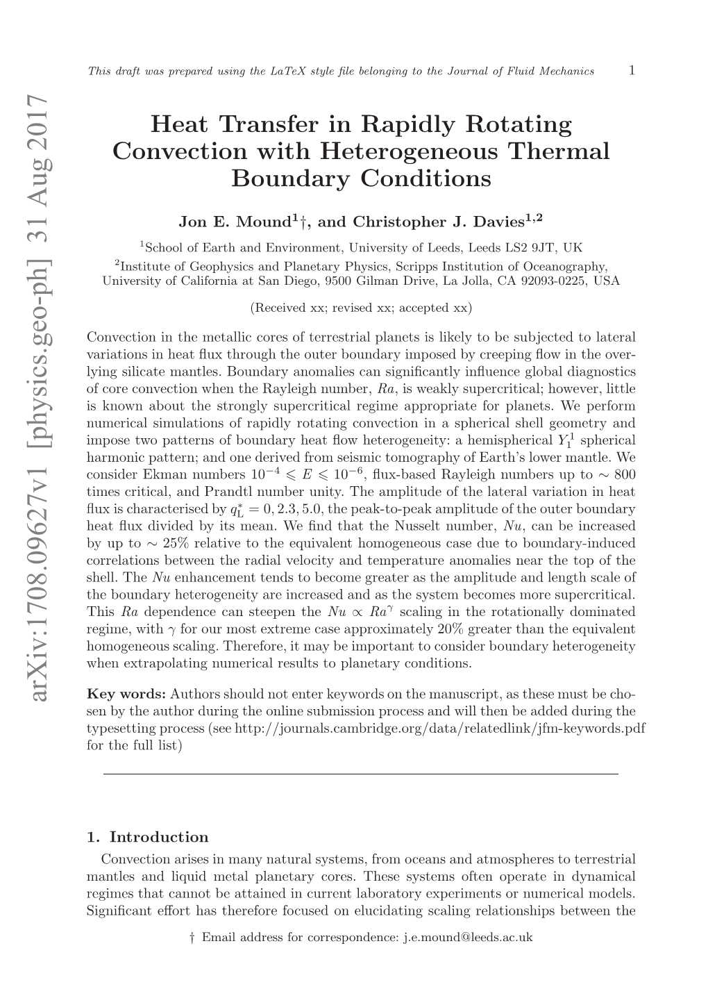 Heat Flow and Boundary Heterogeneity in Rotating Convection