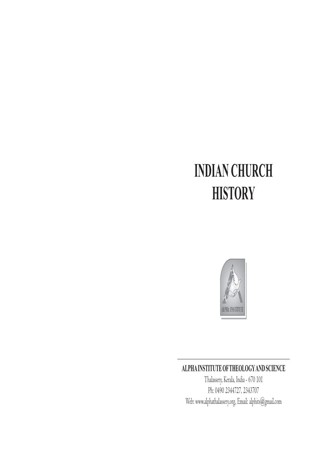 Indian Church History