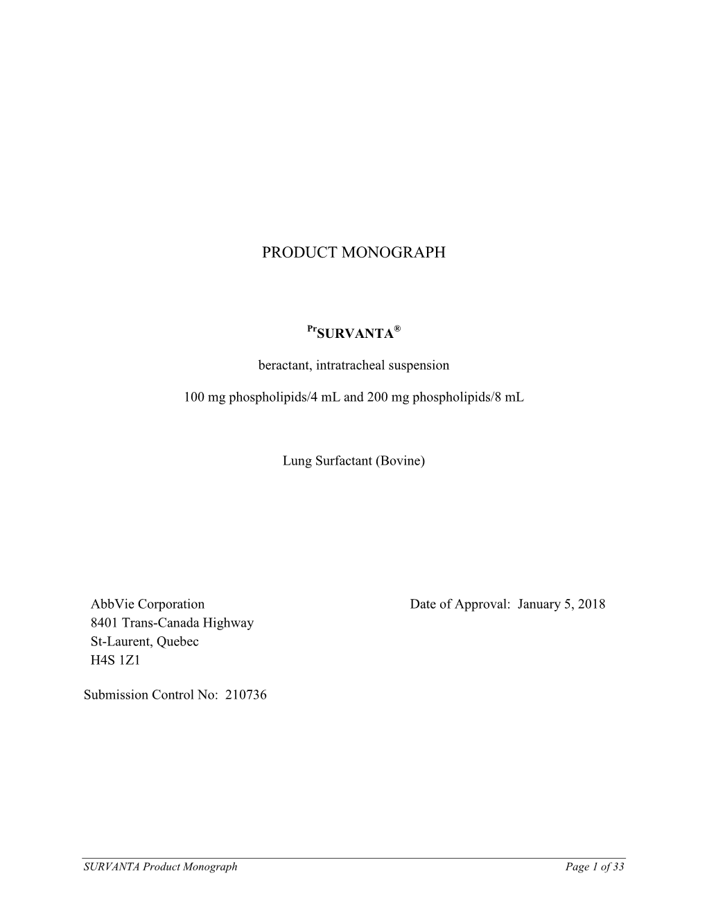 [Product Monograph Template