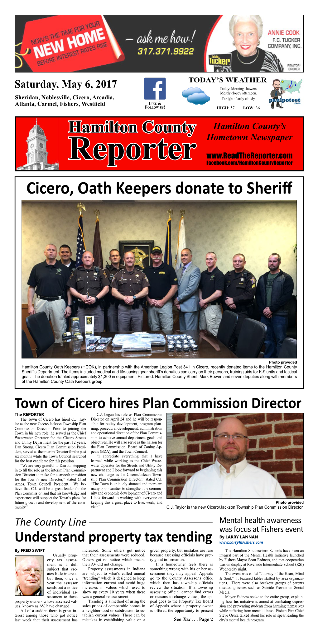 Cicero, Oath Keepers Donate to Sheriff