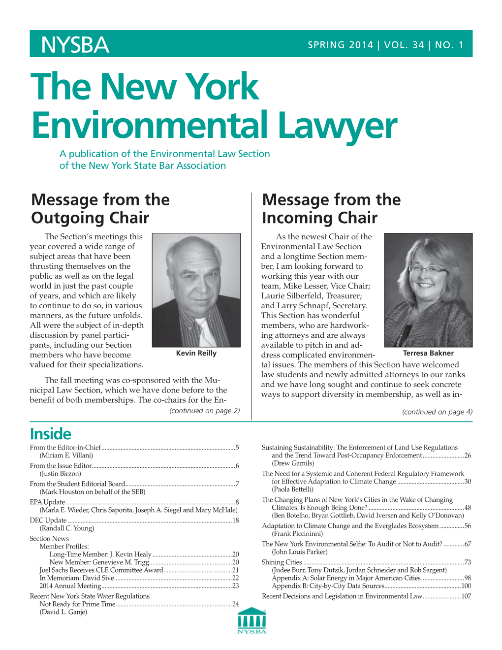 Nysba Spring 2014 | Vol