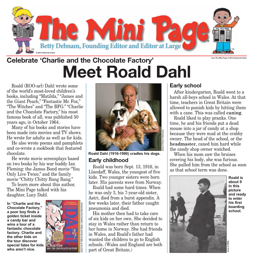 Meet Roald Dahl