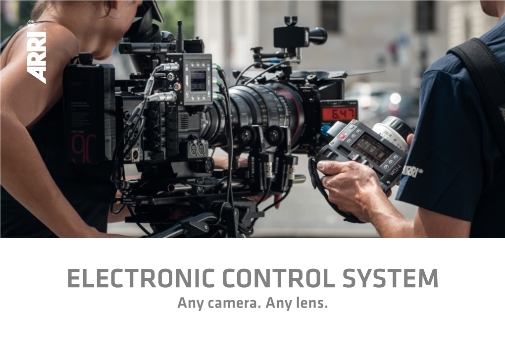 ELECTRONIC CONTROL SYSTEM Any Camera