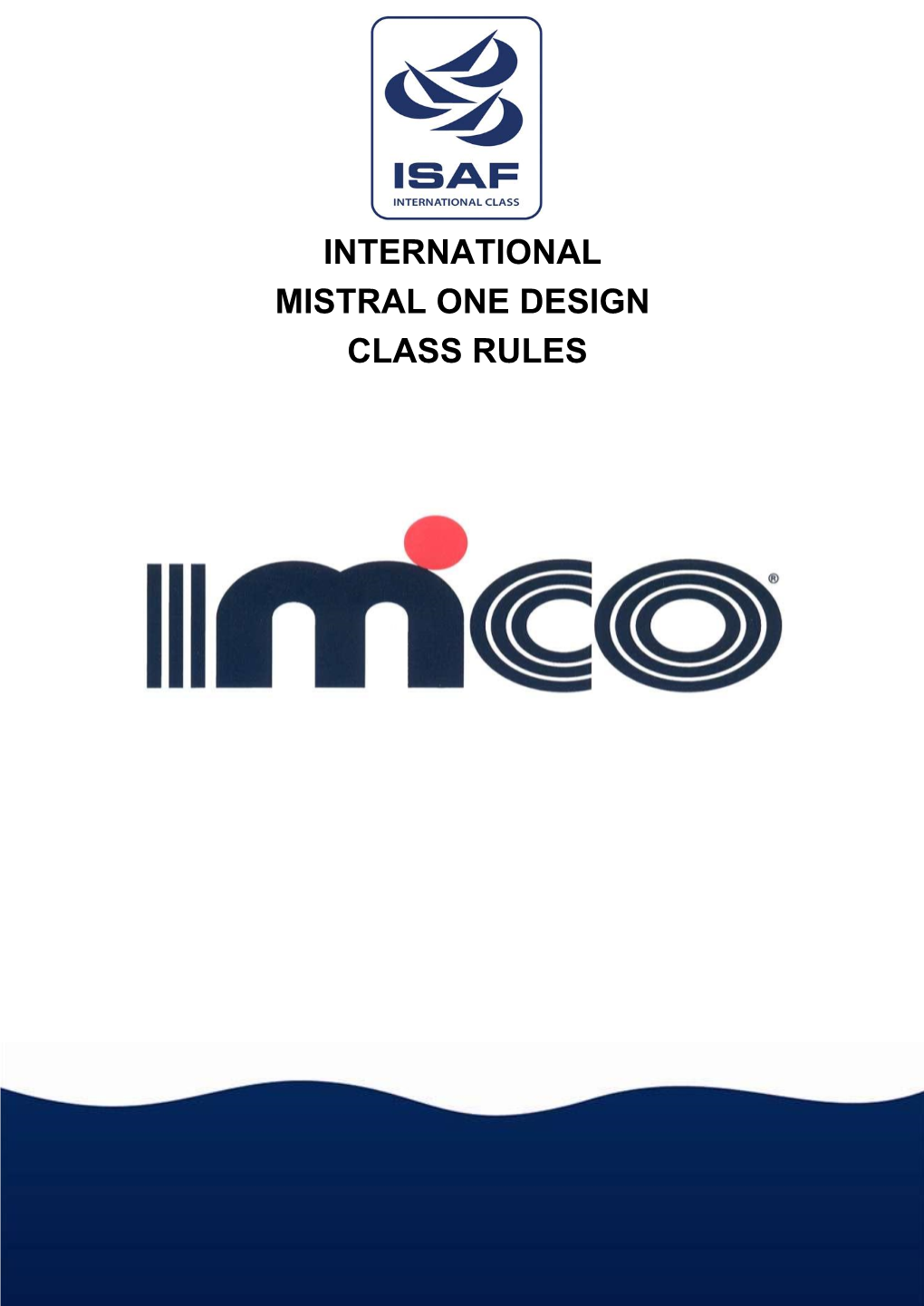 International XYZ Class Rules