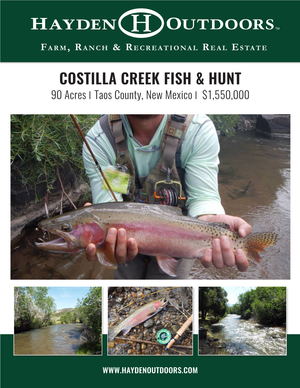 Costilla Creek Fish & Hunt