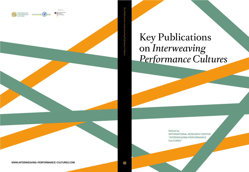 Key Publications on Interweaving Performance Cultures