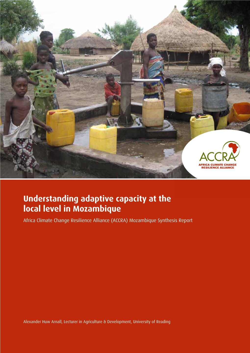 Understanding Adaptive Capacity at the Local Level in Mozambique 8