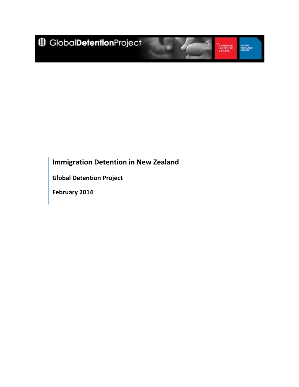 Immigration Detention in New Zealand