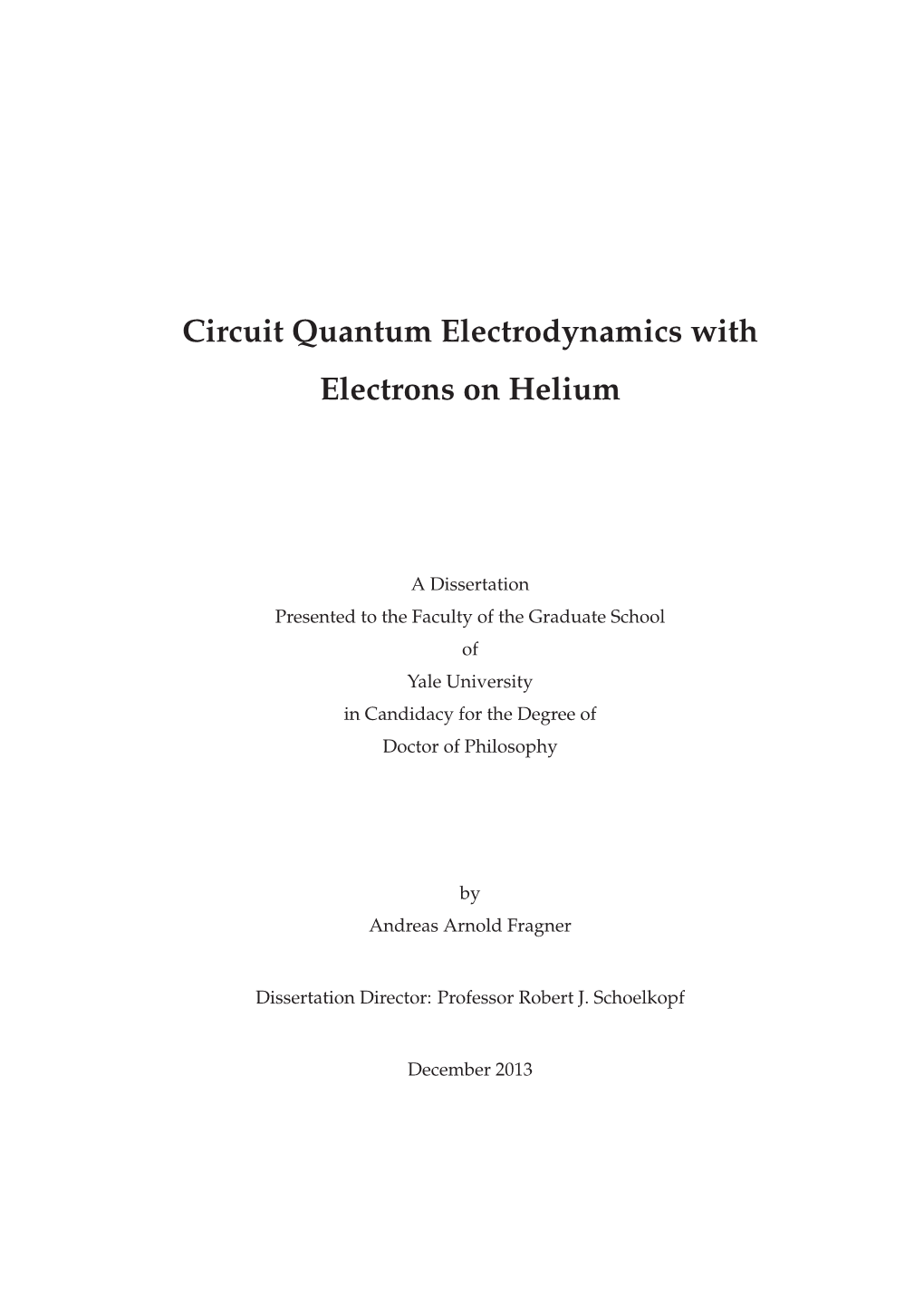 Circuit Quantum Electrodynamics with Electrons on Helium