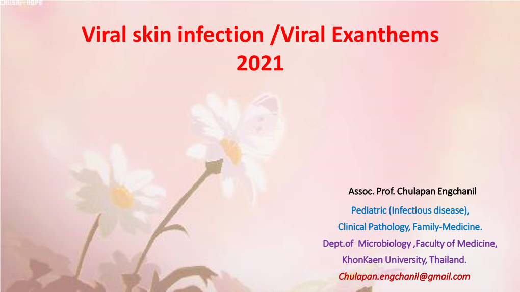 Viral Skin Infection 2021.Pdf