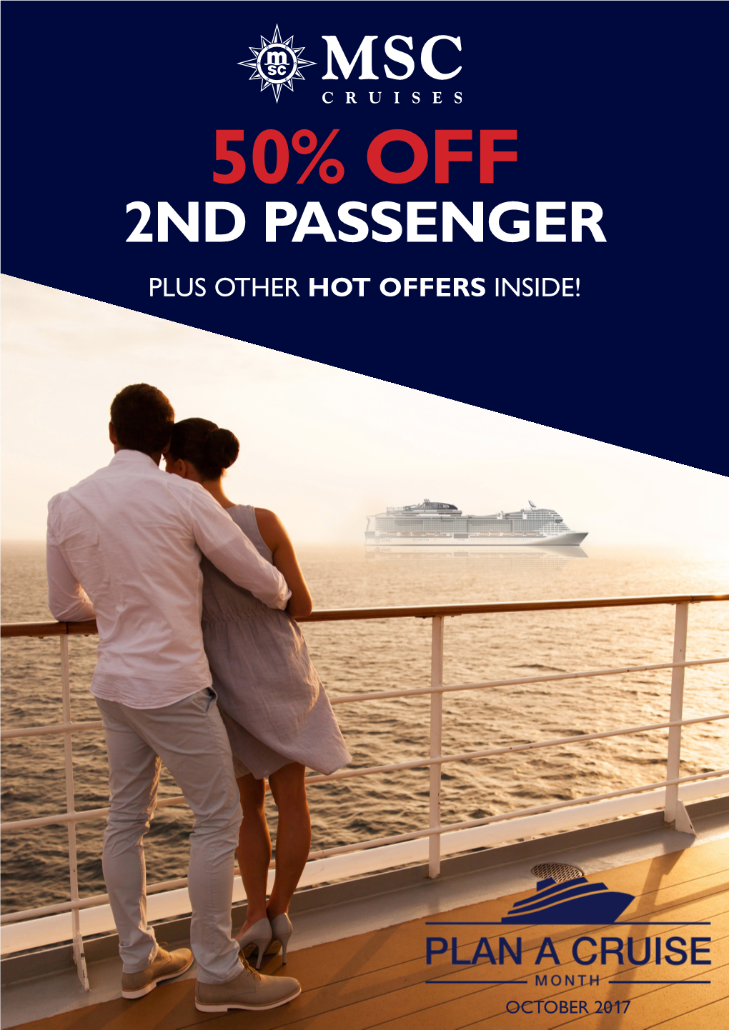 50% Off 2Nd Passenger Plus Other Hot Offers Inside!