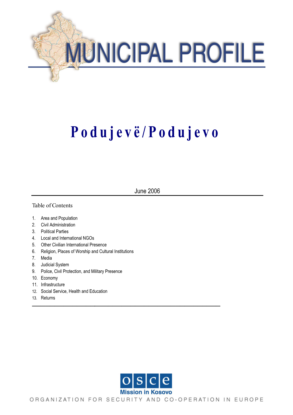 Podujevë/Podujevo