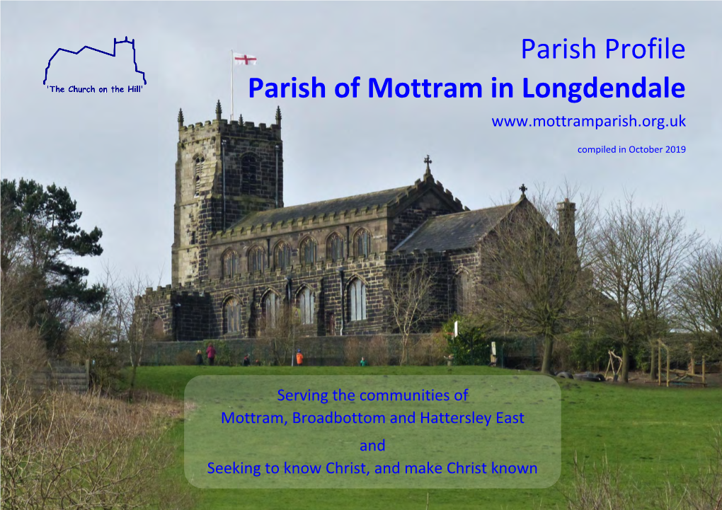 Parish Profile Parish of Mottram in Longdendale