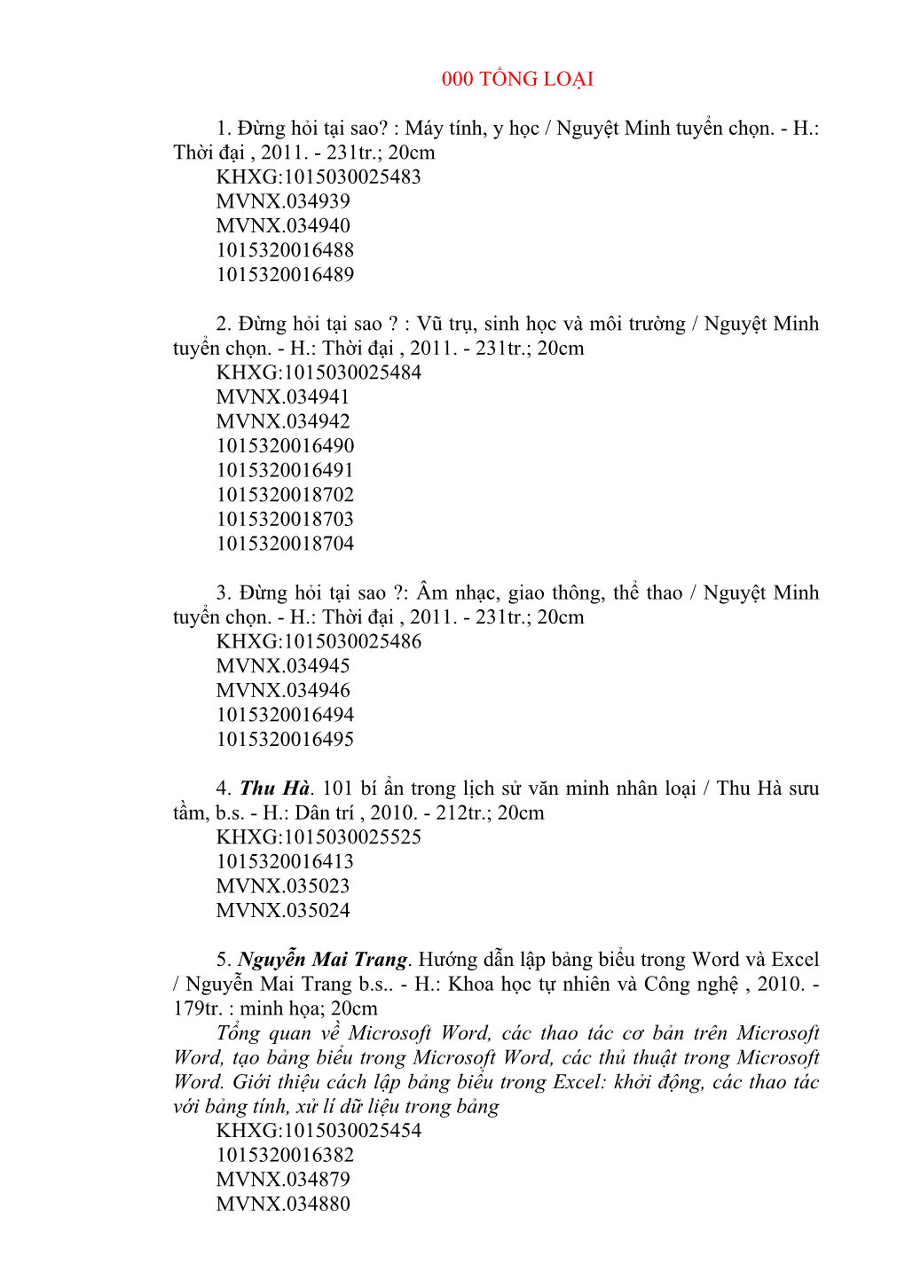 H.: Thời Đại , 2011. - 231Tr.; 20Cm KHXG:1015030025483 MVNX.034939 MVNX.034940 1015320016488 1015320016489