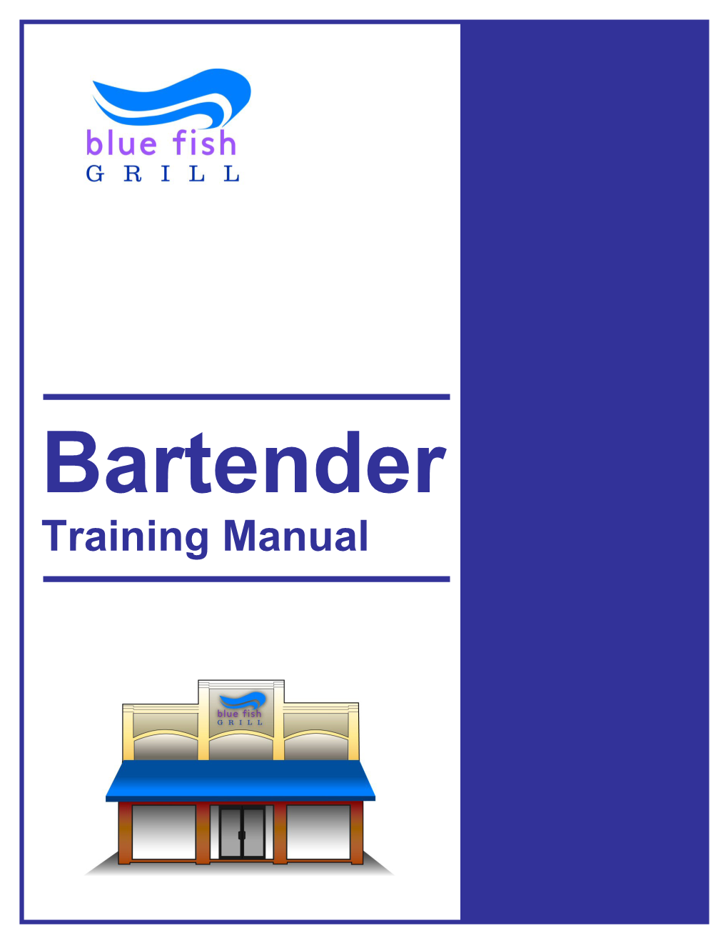 Bartender Training Manual