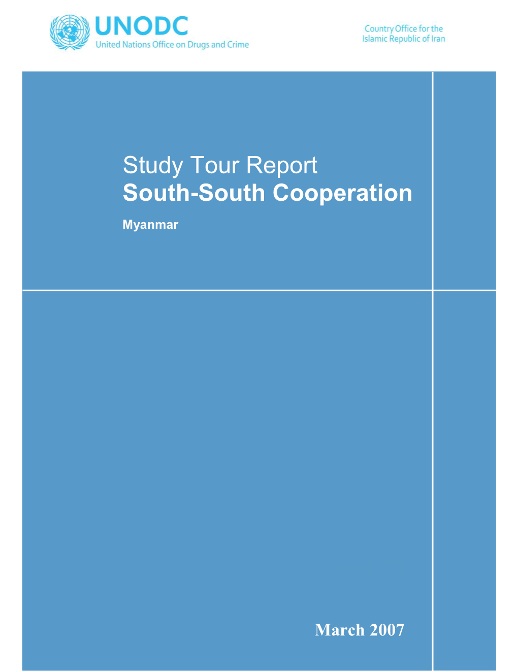 Study Tour Report South-South Cooperation