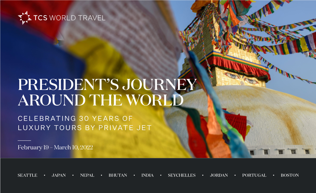 President's Journey Around the World