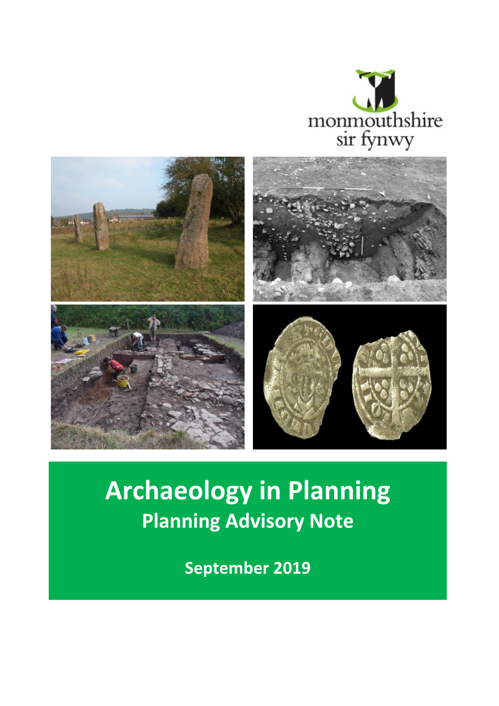 Archaeology in Planning Planning Advisory Note