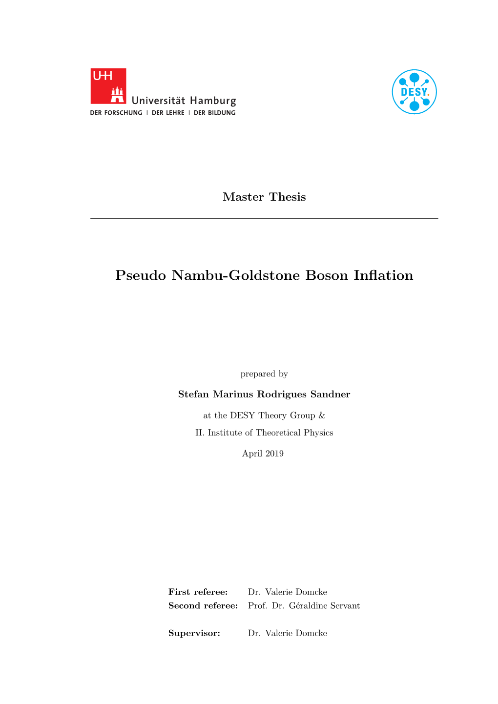 Pseudo Nambu-Goldstone Boson Inflation