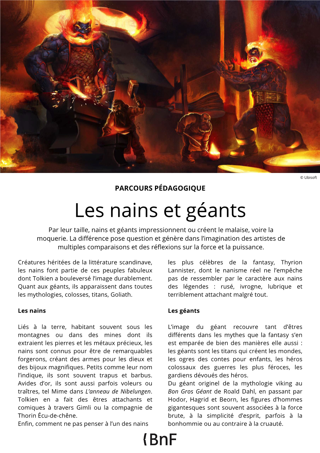 Les Nains Et Géants