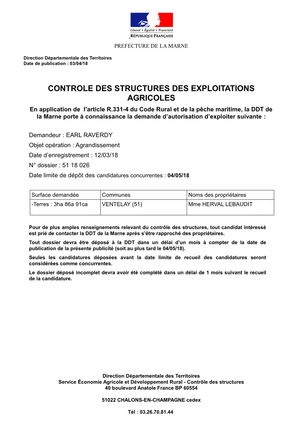 Controle Des Structures Des Exploitations Agricoles