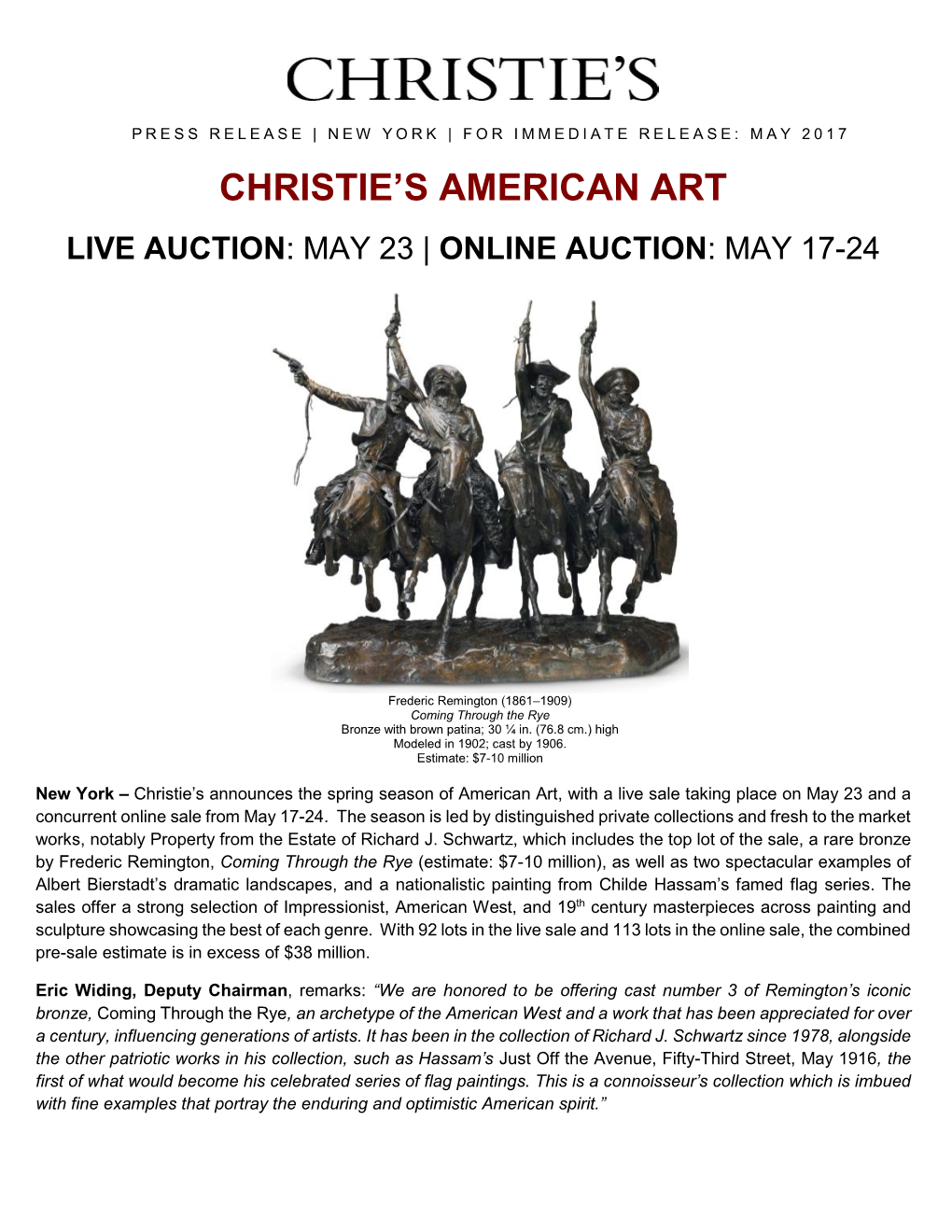 Christie's American