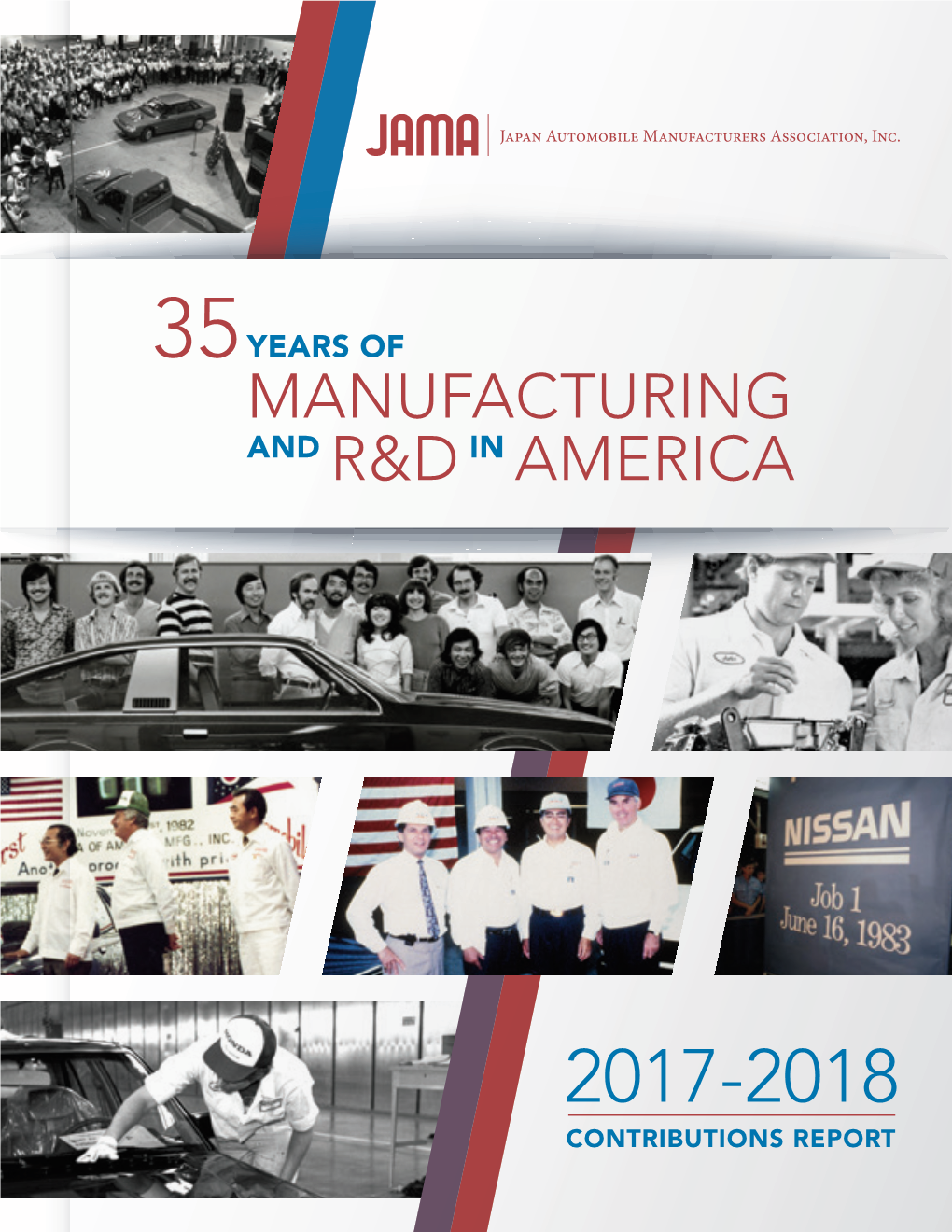 Report 35 Years of Table of Contents Manufacturing and R&D in America