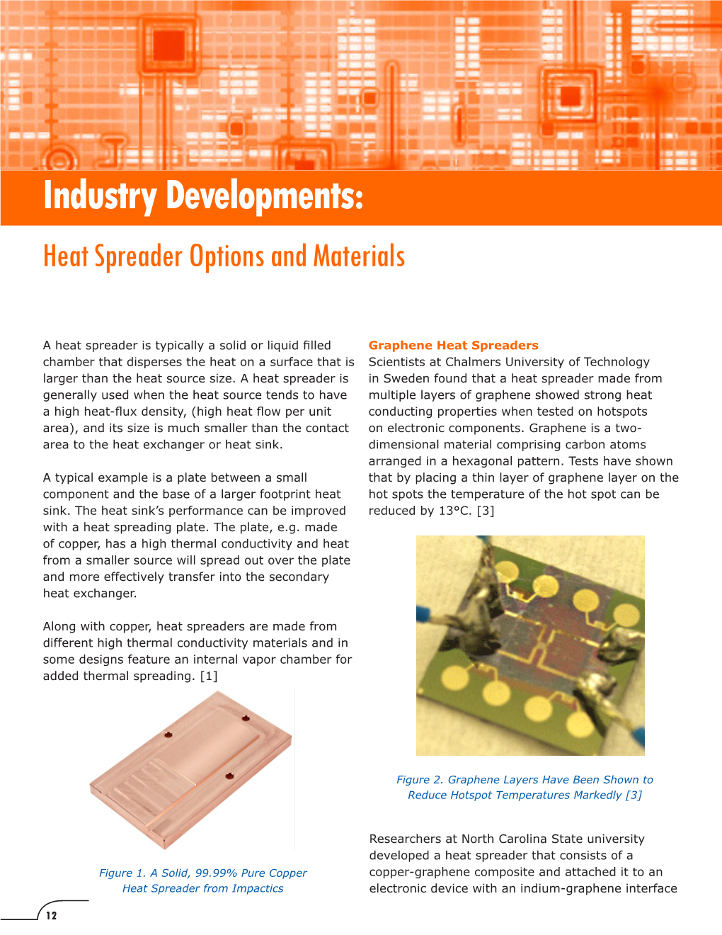 Industry Developments: Heat Spreader Options and Materials