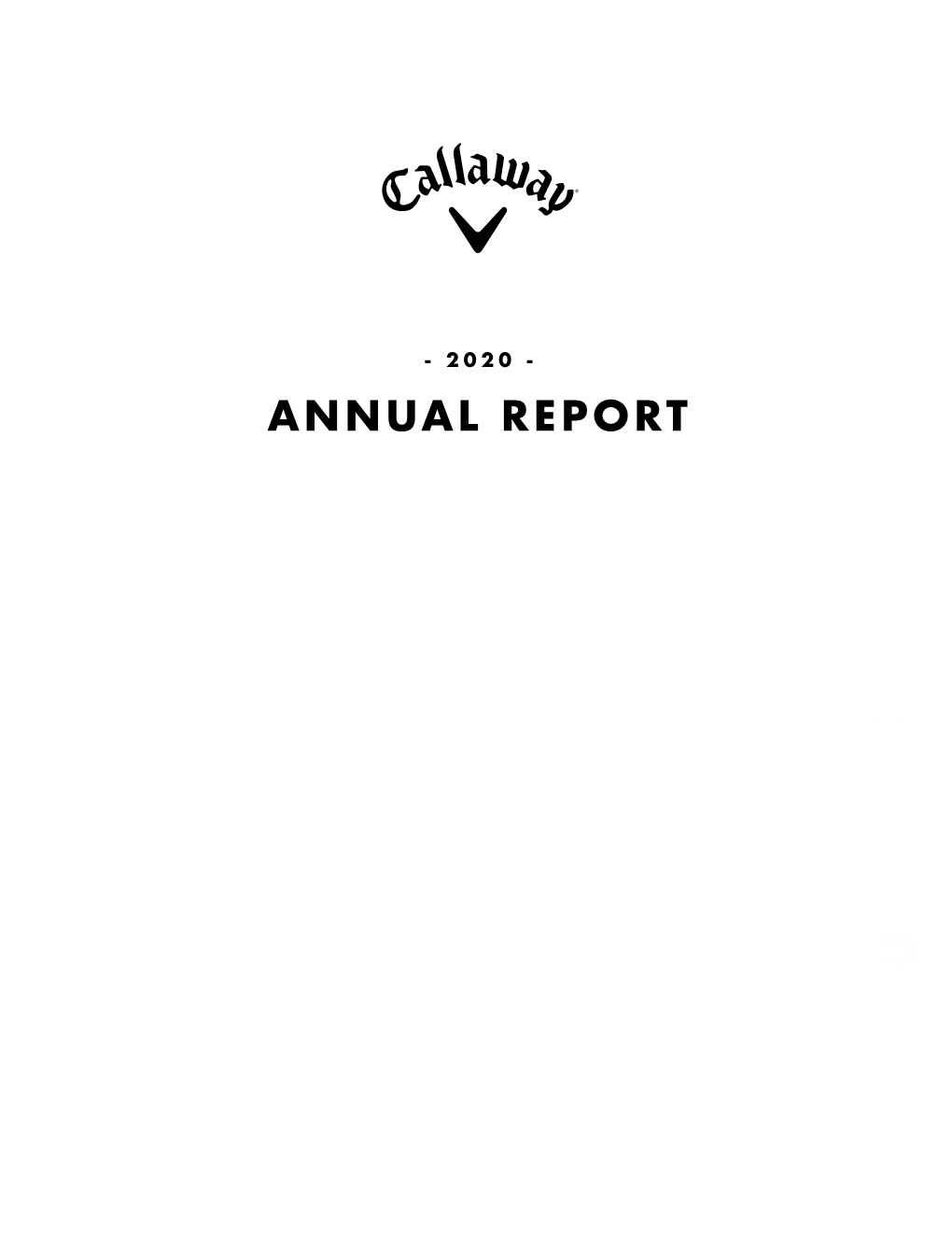 Annual Report